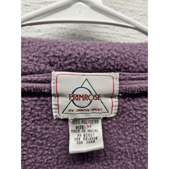 Primrose Jeneve Sport Y2K Vintage Half-Zip Fleece Jacket Medium - Picture 2 of 5